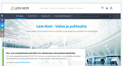 Desktop Screenshot of lemkem.fi